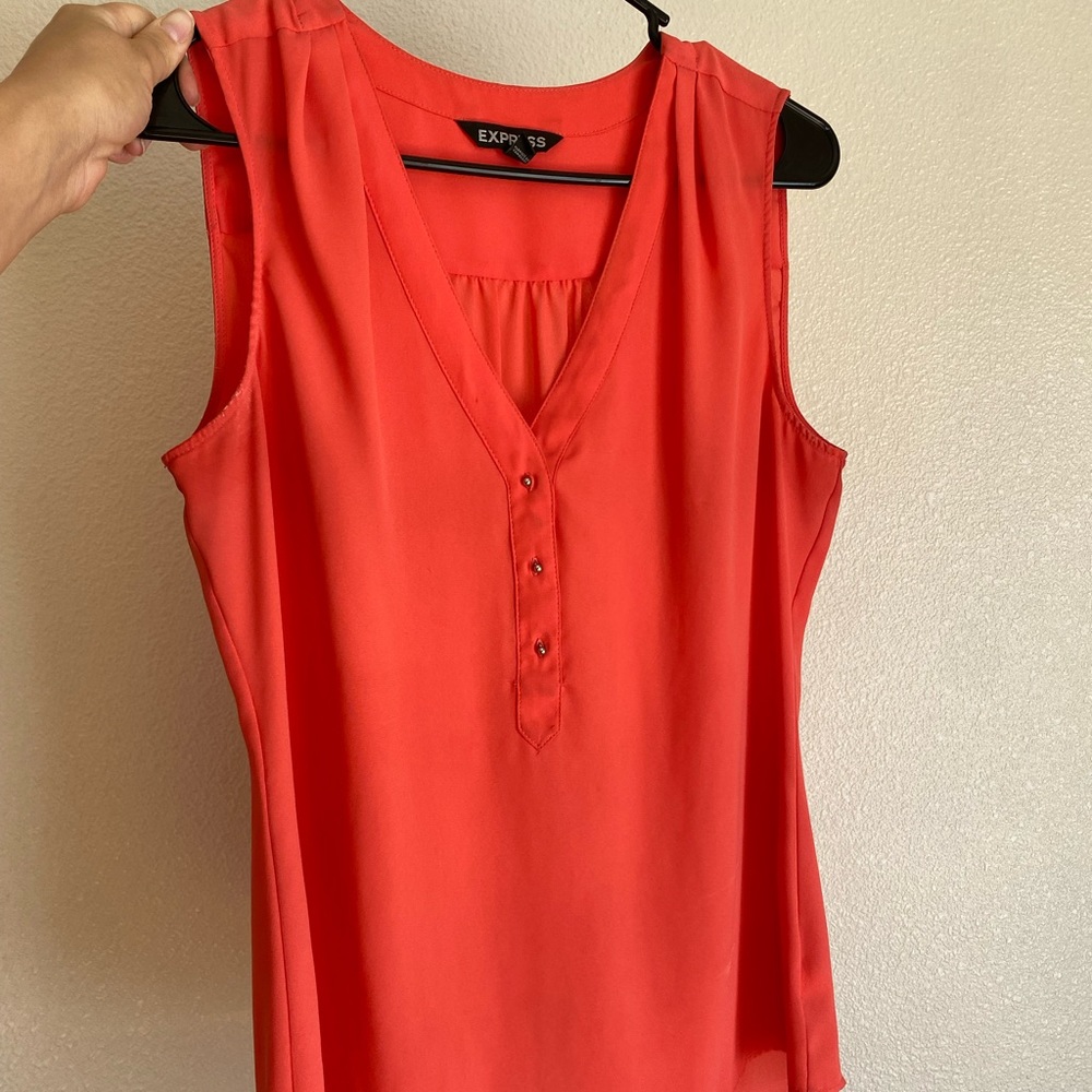 Express Coral blouse
